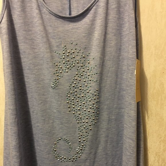 NWT SJS Seahorse Mini Dress Sz Small - Picture 2 of 5